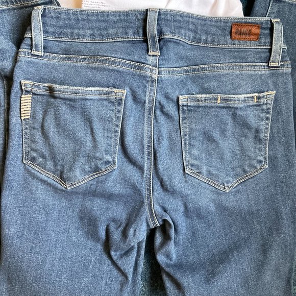 PAIGE Verdugo Crop Skinny Jean in Lenya Distressed - Picture 9 of 9